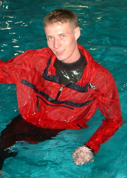 nylon anorak for swimming