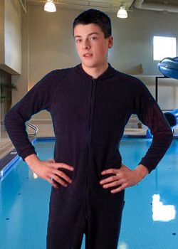 overall one-piece thermal base layer
