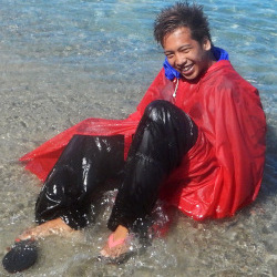 cagoule pants swimming