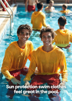 sun protection swim clothes