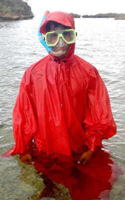wet anorak skyblue adventure swimming mindoro
